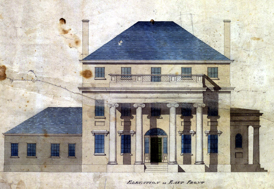 A Federal church in the manner of Asher Benjamin's pattern books