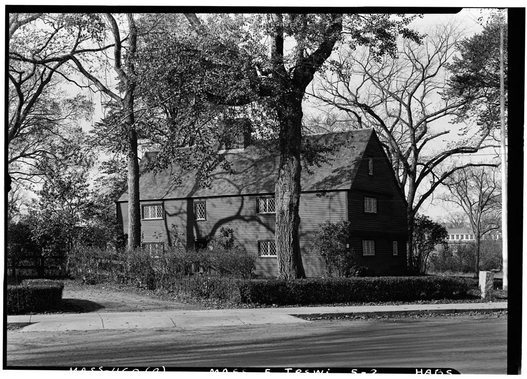 The First Period central chimney often serves five or six fireplaces
