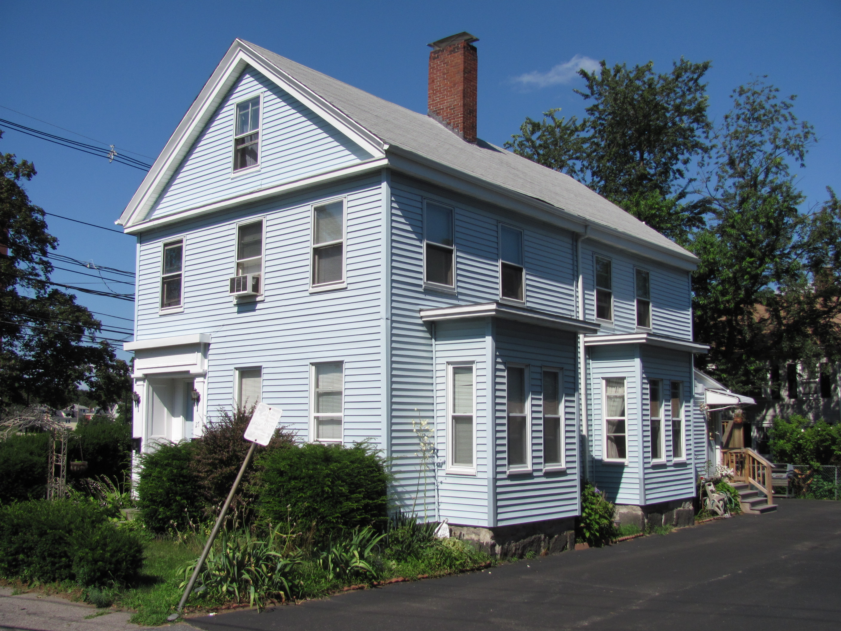 A temple-fronted Greek Revival farmhouse in western MA